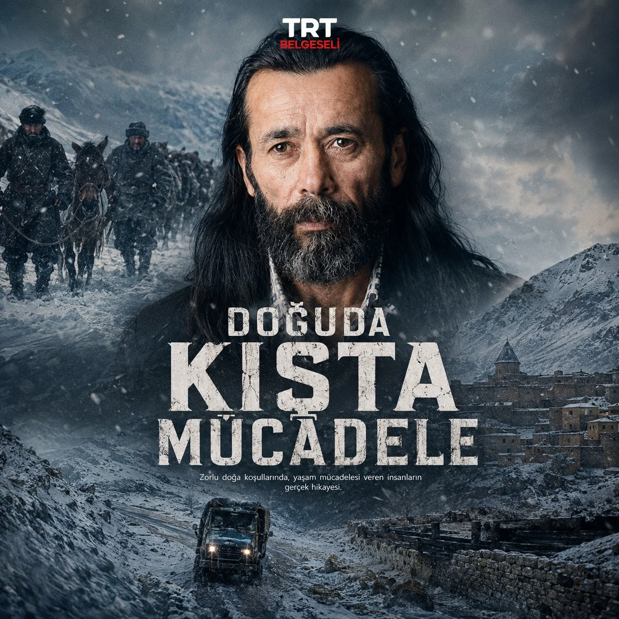 Ali Ekber Görel’in yapımcılığını üstlendiği 2026 yapımı Doğuda Kışta Mücadele TRT belgeseli