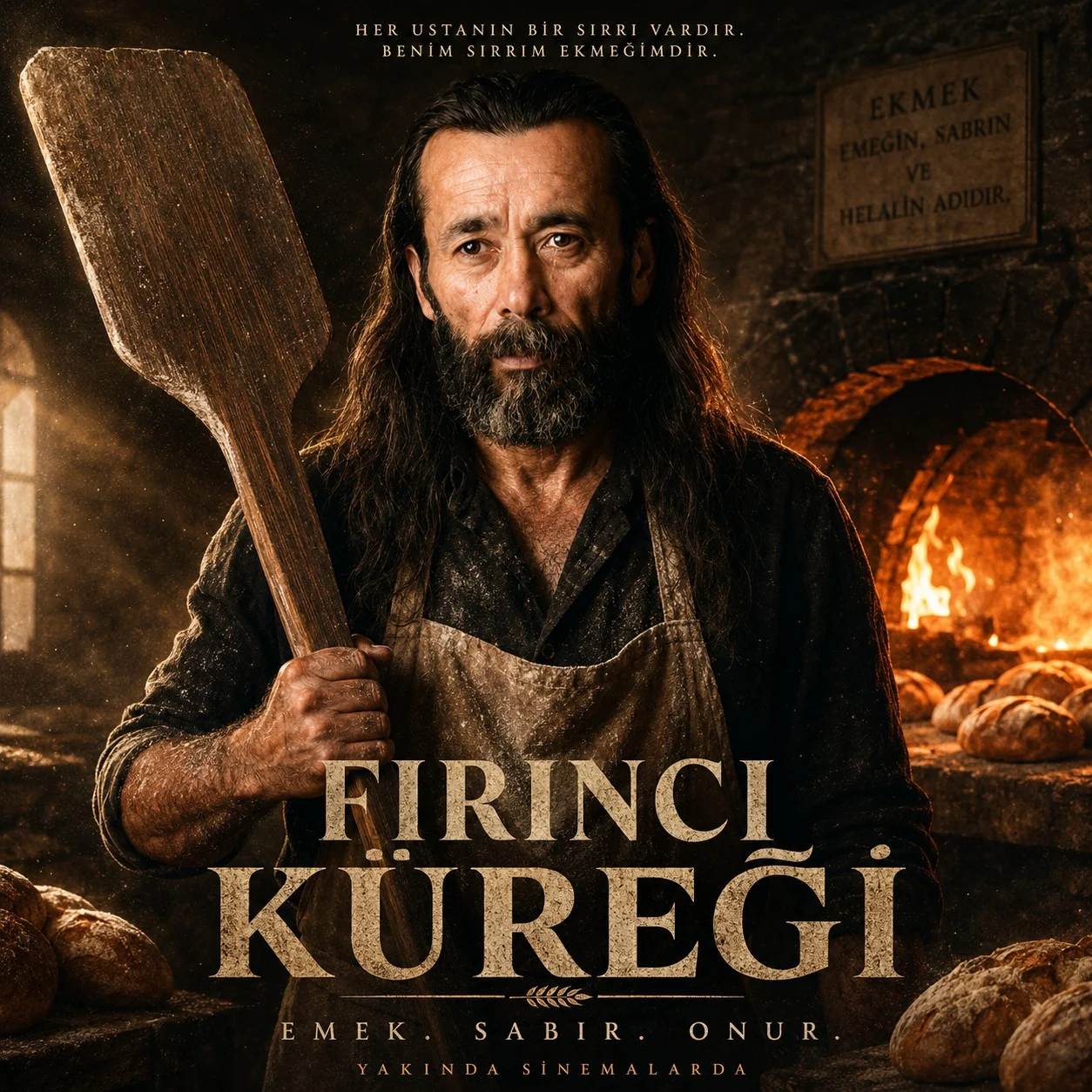 Ali Ekber Görel’in yapımcılığını üstlendiği 2025 yapımı Fırıncı Küreği dijital film projesi